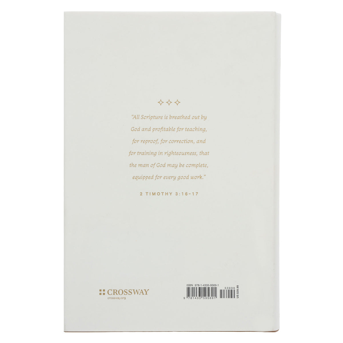 ESV White Hardcover Everyday Gospel Bible