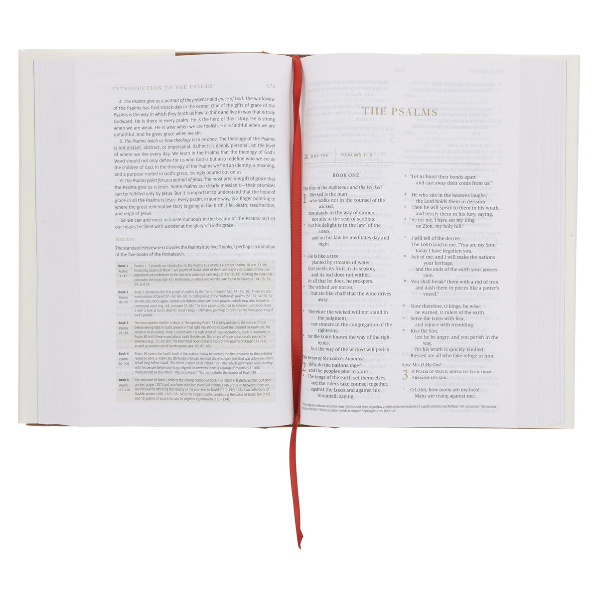 ESV White Hardcover Everyday Gospel Bible