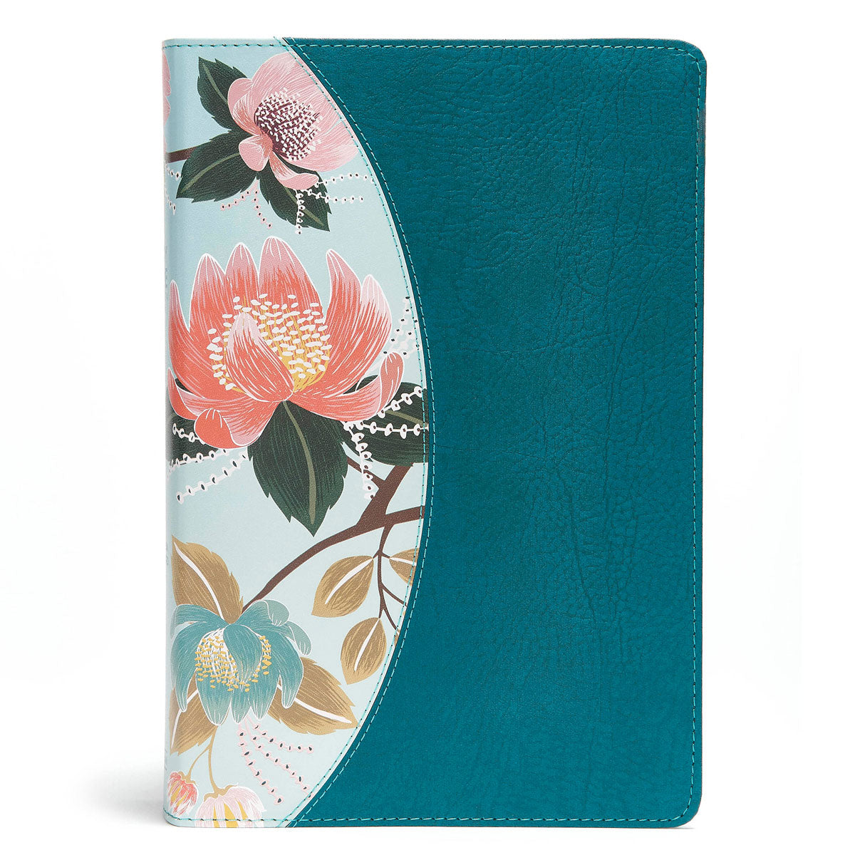 CSB Study Bible For Women Teal Flowers (Imitation Leather)