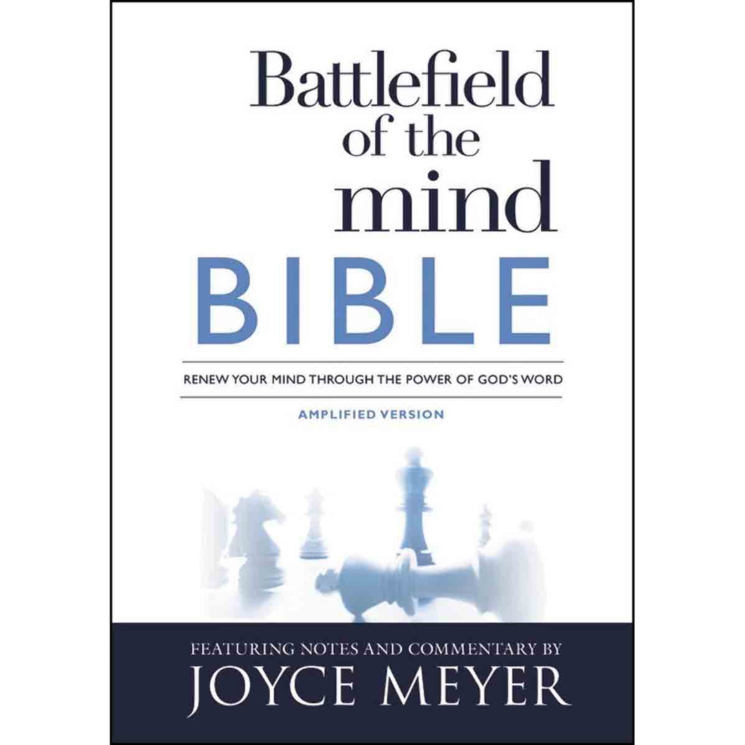 Amplified: Battlefield Of The Mind Bible (Hardcover)