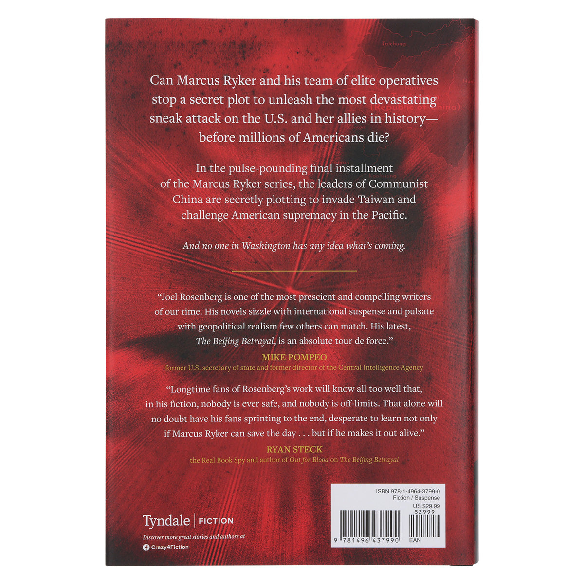 The Beijing Betrayal - 6 Marcus Ryker Thriller (Hardcover)