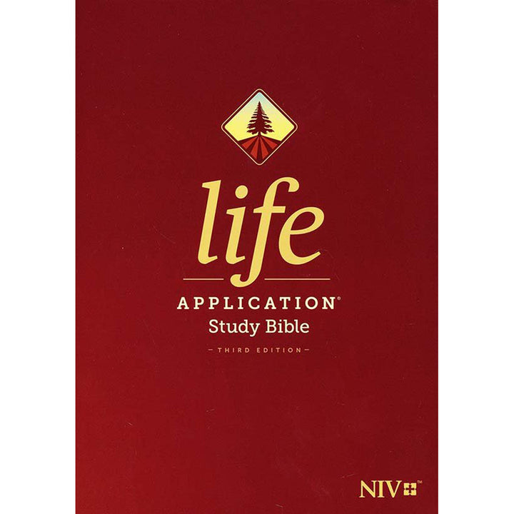 NIV Life Application Study Bible Third Edition Red Letter Indexed (Hardcover)