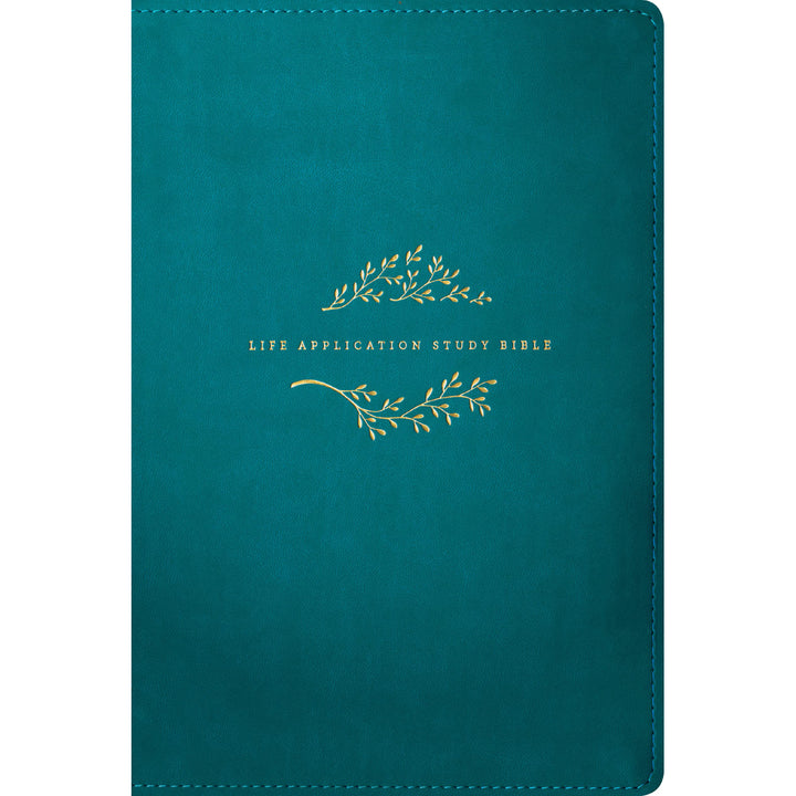 NKJV Life Application Study Bible, Third Ed, Large Print, Red Letter, Teal Blue (Immitation Leather)