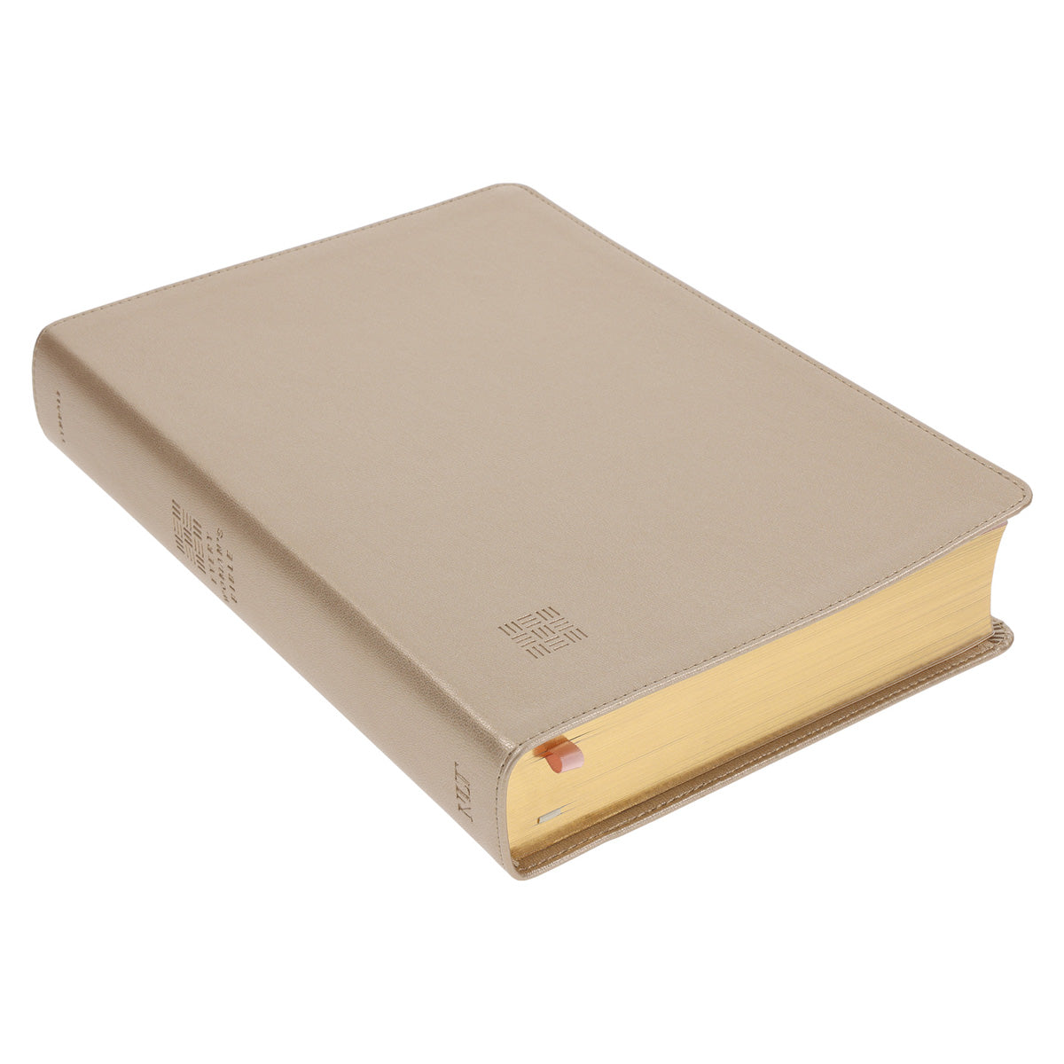 NLT Soft Gold Imitation Leather Filament Enabled Every Woman’s Bible