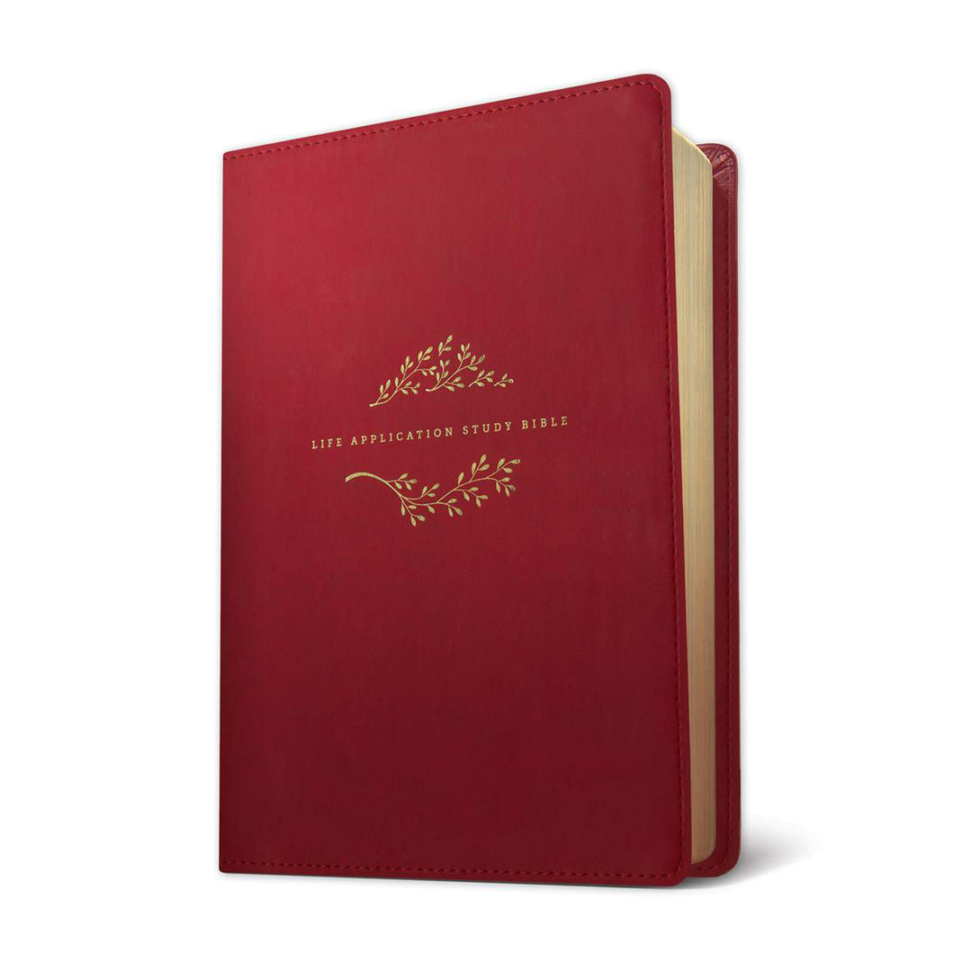 NIV Life Application Study Bible 3rd Ed Red Let Berry (Imitation Leather)