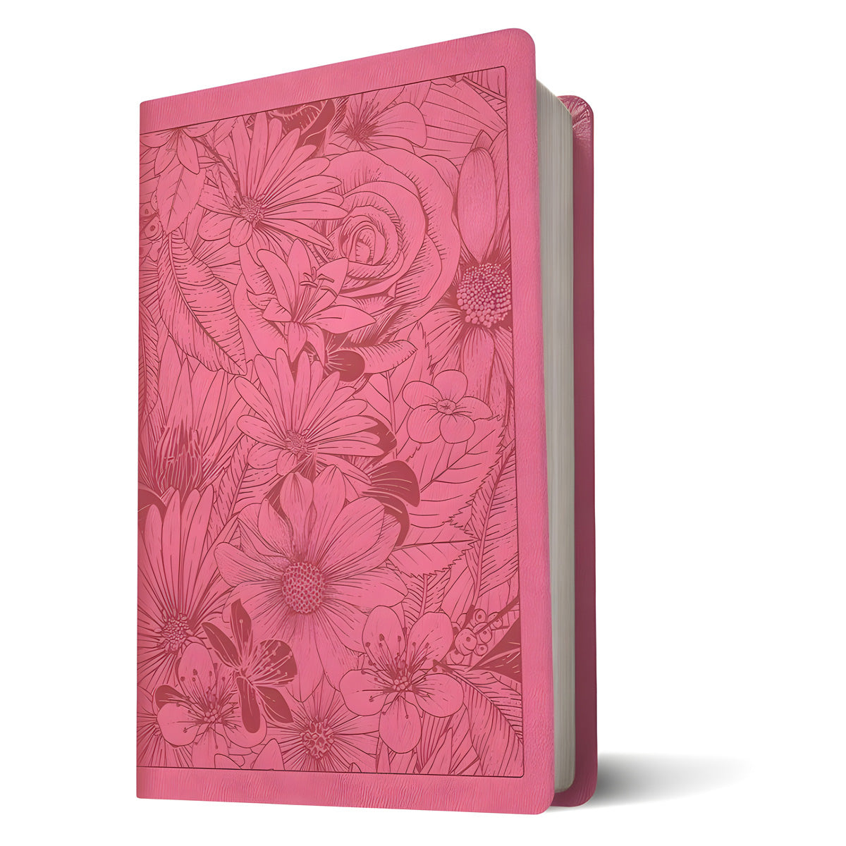 NLT Filament Premium Value Thinline Bible, Large Print, Garden Pink (Imitation Leather)
