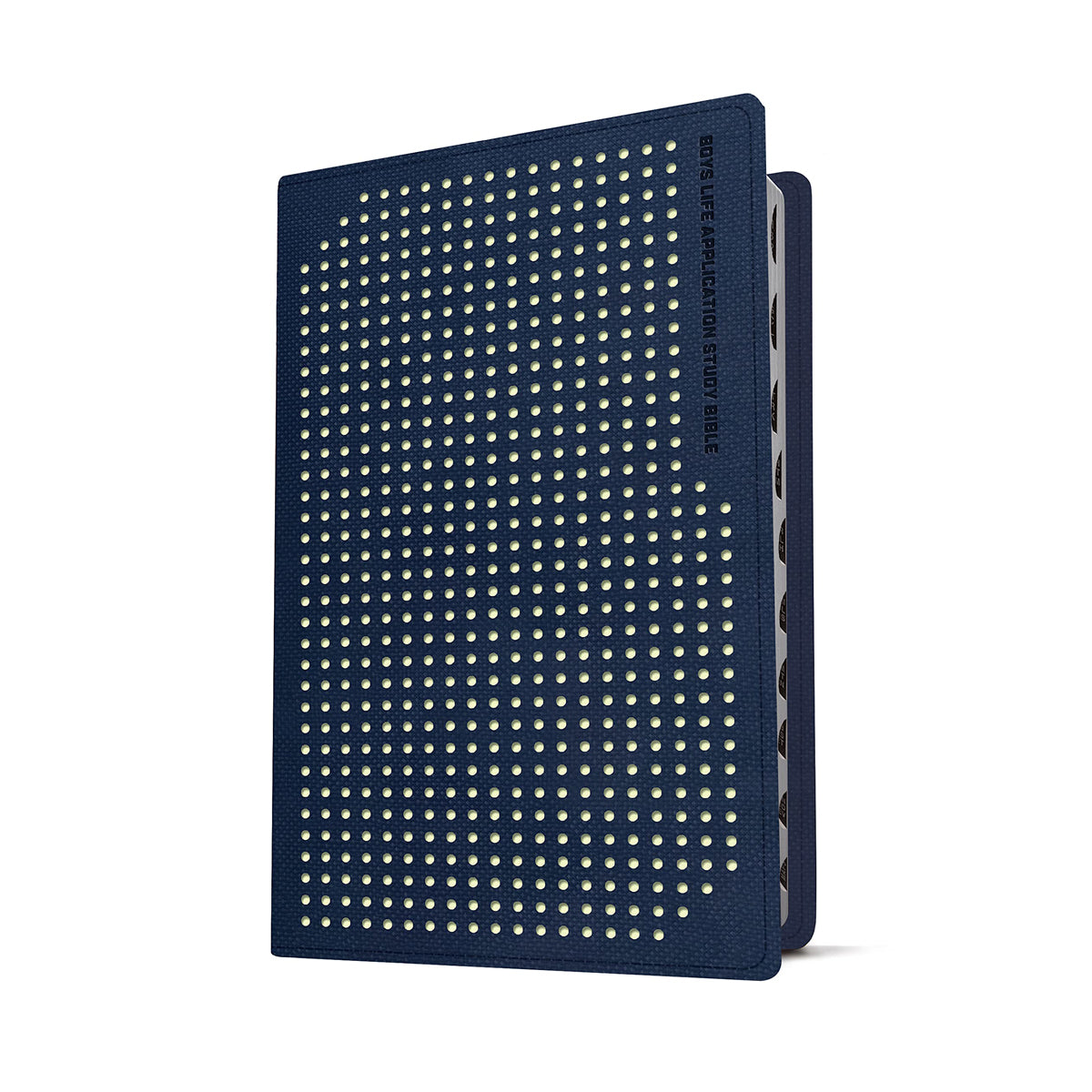 NLT Boys Life Application Study Bible, Indexed, TuTone, Blue / Neon / Glow (Imitation Leather)