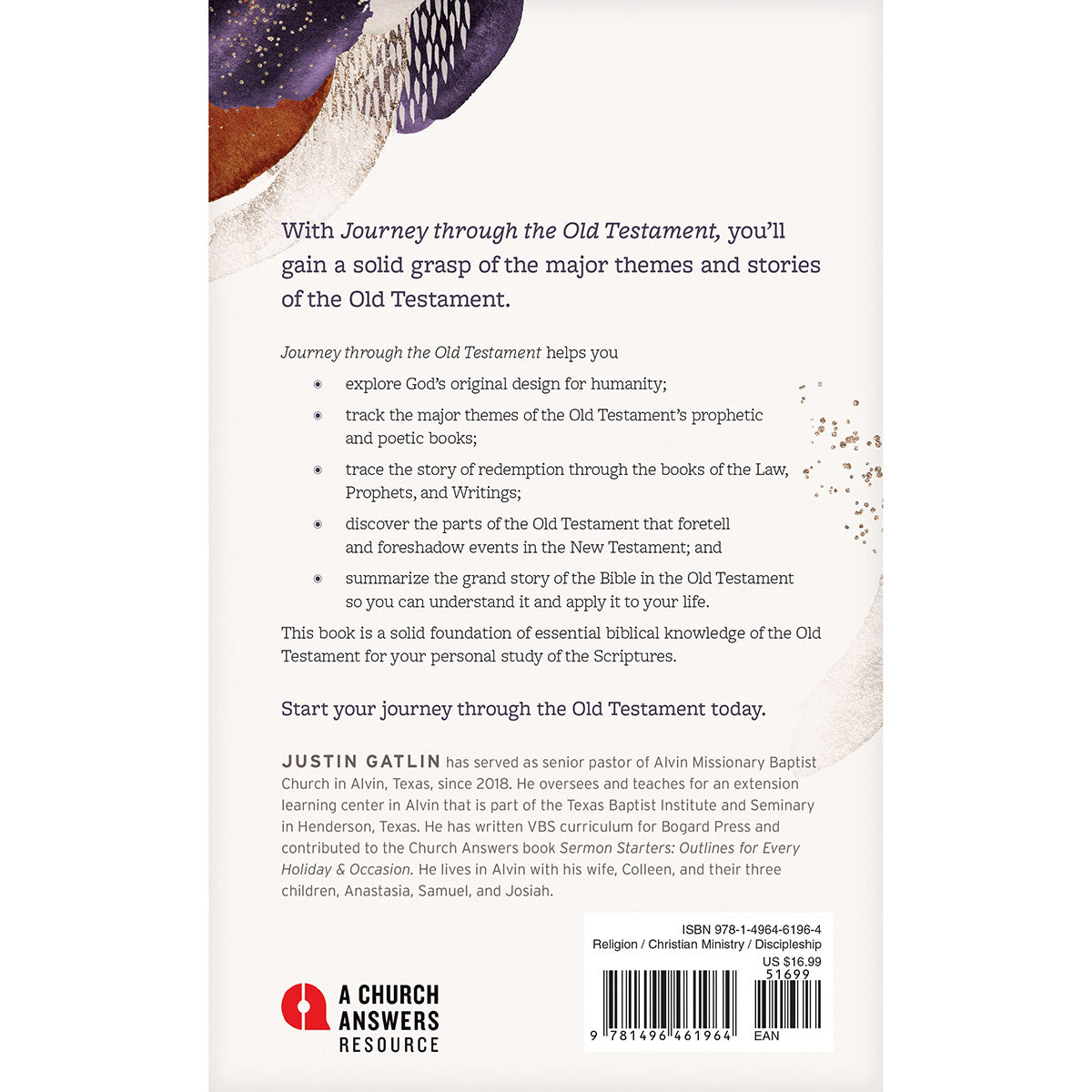 Journey Through The Old Testament (Church Answers Resources)(Hardcover)