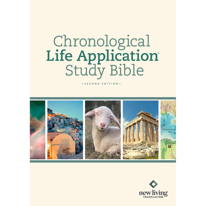 NLT Hardcover Chronological Life Application Study Bible Second Edition
