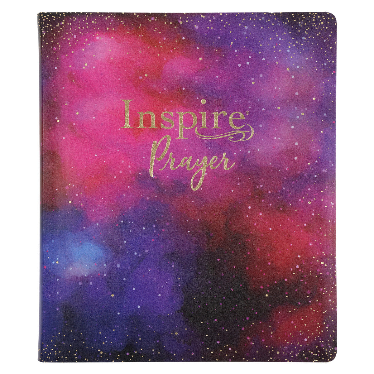 NLT Purple Faux Leather Flexcover Inspire Prayer Filament-Enabled Edition Bible Giant Print
