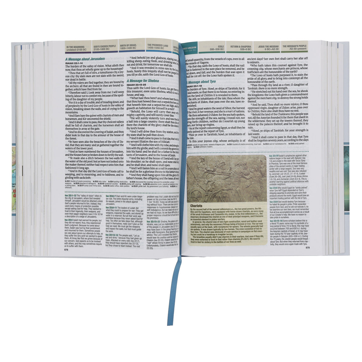 KJV Hardcover Chronological Life Application Study Bible Second Edition