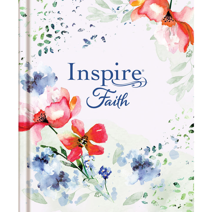 NLT Wildflower Meadow Hardcover Inspire Faith Filament-Enabled Bible Large Print