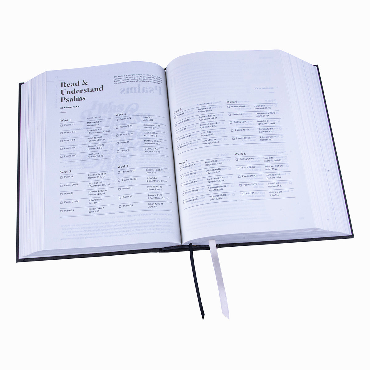 CSB Charcoal Cloth Over Board Hardcover He Reads Truth Bible
