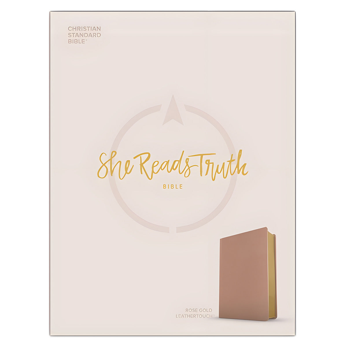 CSB Rose Gold Imitation Leather She Reads Truth Bible