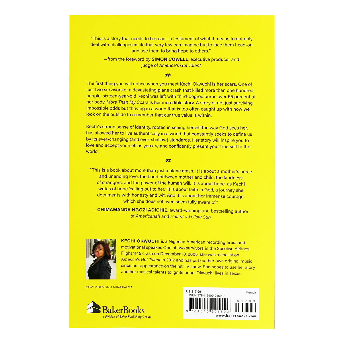 More Than My Scars: Power Of Perseverance, Unrelenting Faith & Deciding What Defines You (Paperback)