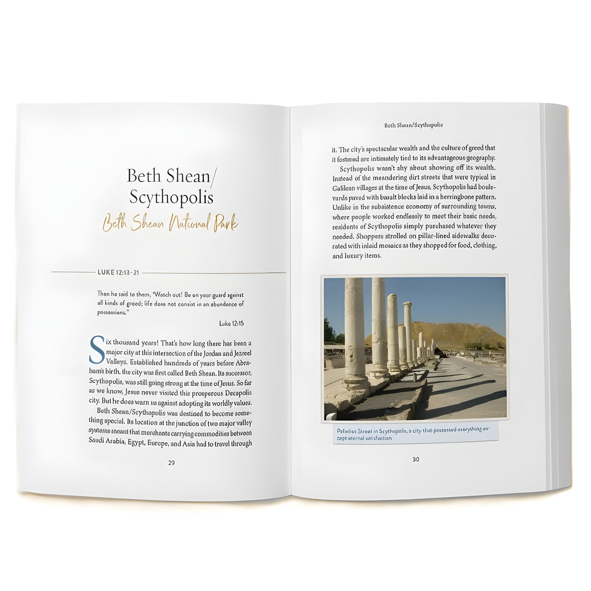 The Holy Land Devotional: Inspirational Reflections from the Land Where Jesus Walked PB