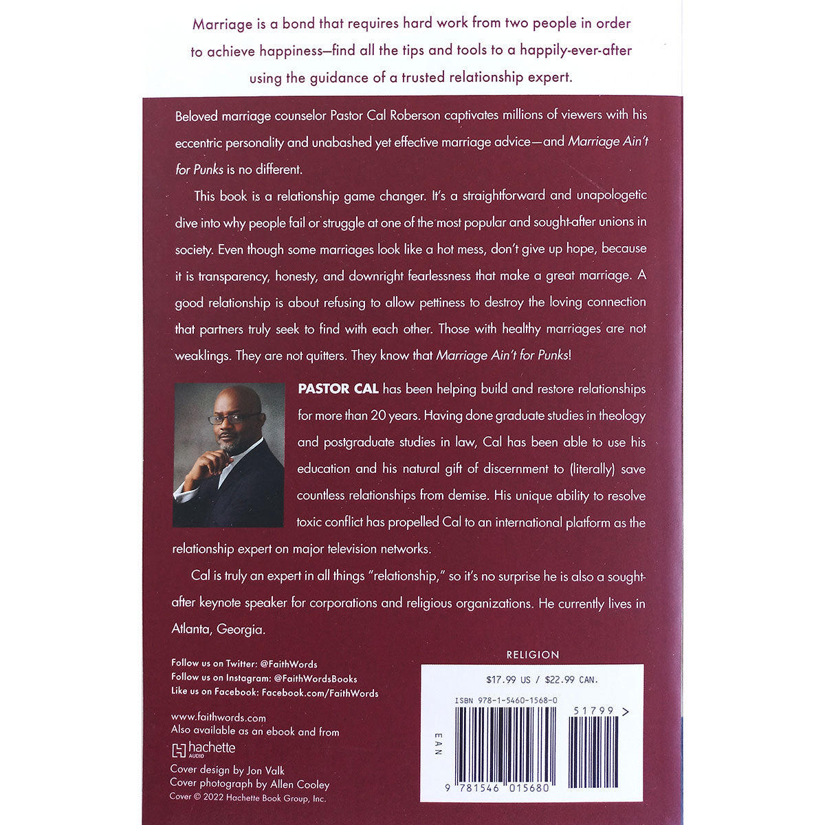 Marriage Ain't For Punks: A No-Nonsense Guide To Building A Lasting Relationship (Paperback)