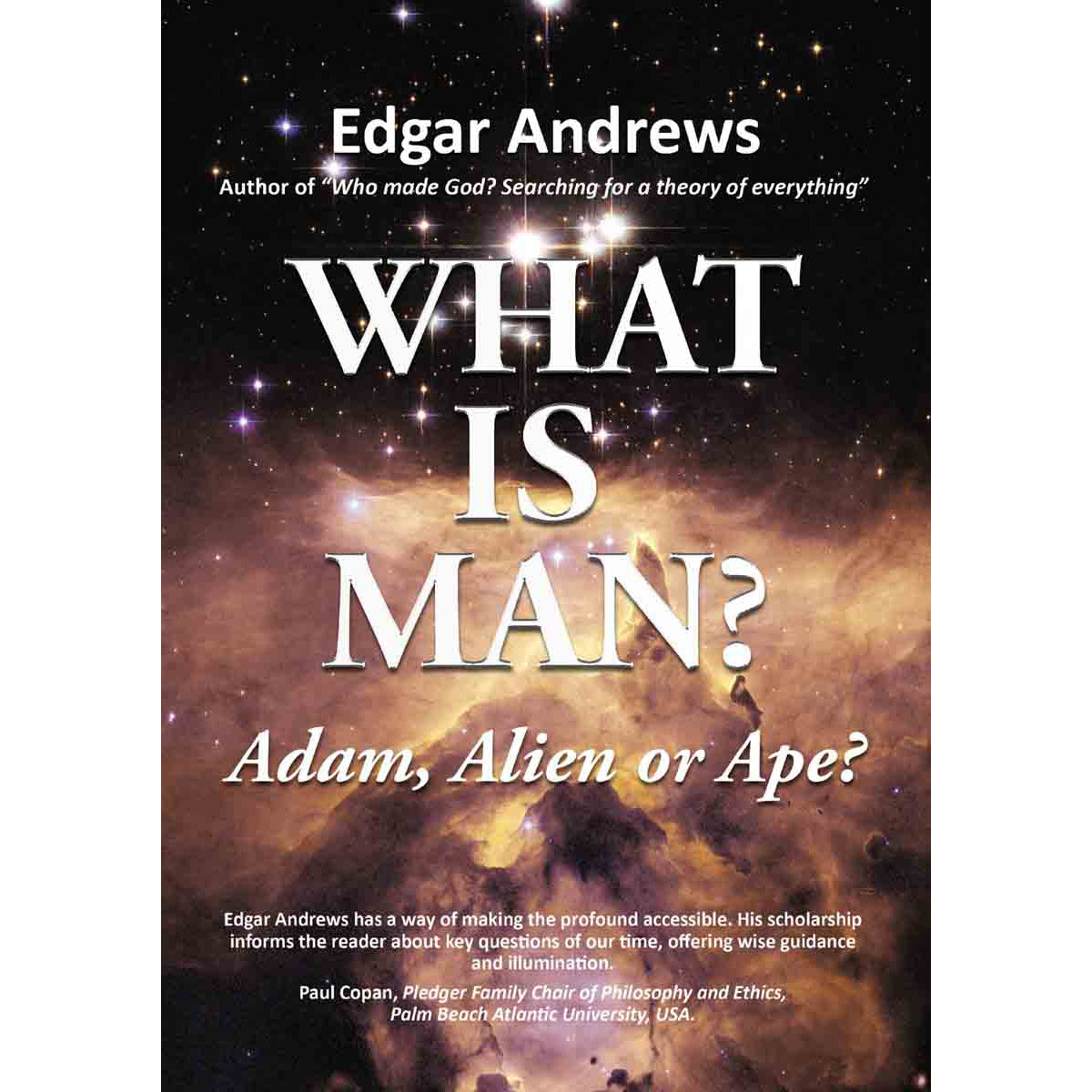 What Is Man Adam Alien Or Ape (Paperback)