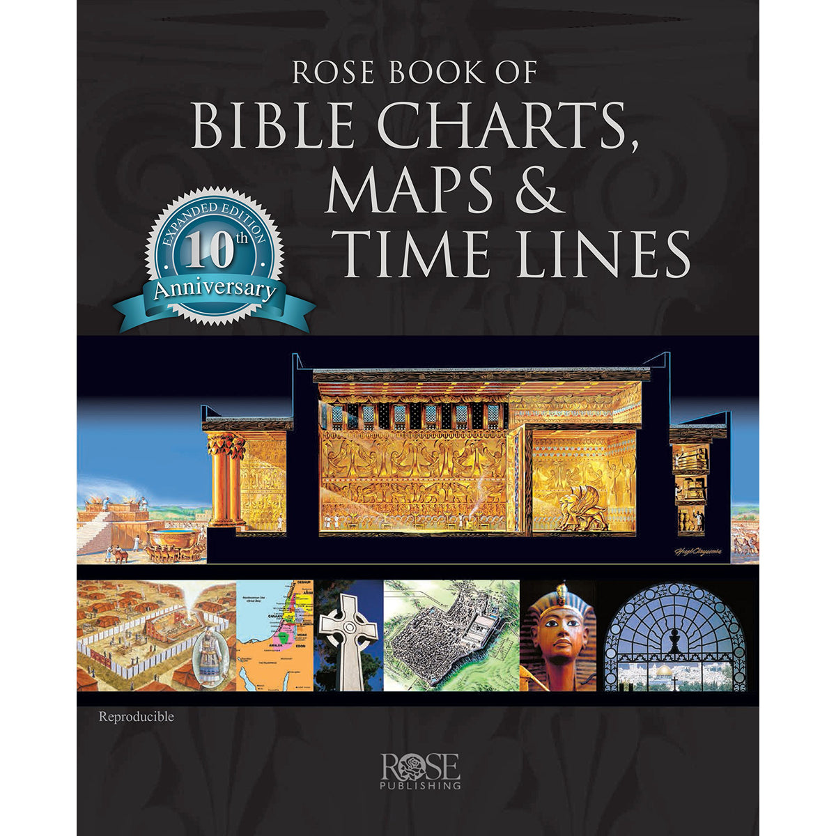 Rose Book Of Bible Charts, Maps And Time Lines (Spiral Bound)