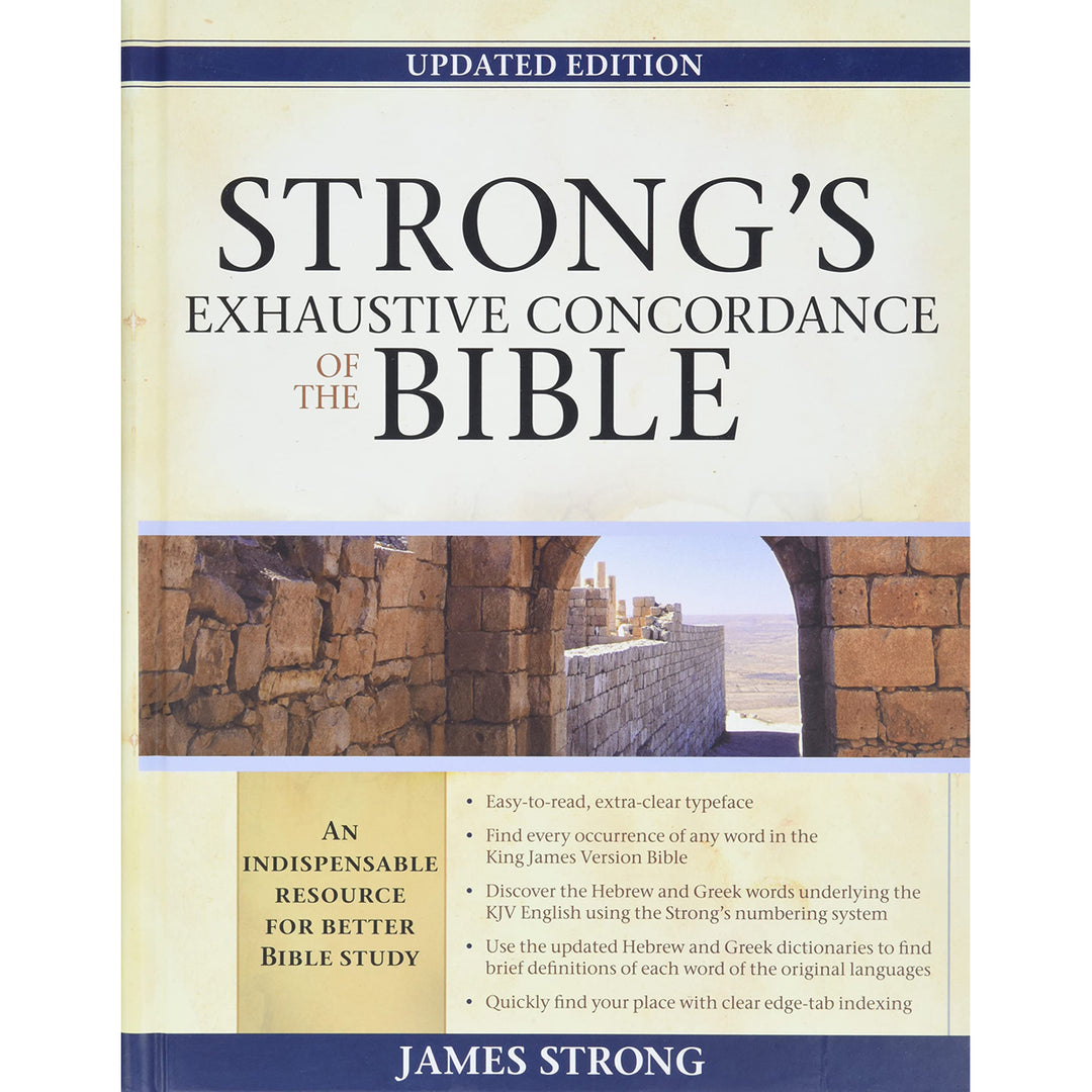 Strong's Exhaustive Concordance Of The Bible (Hardcover)