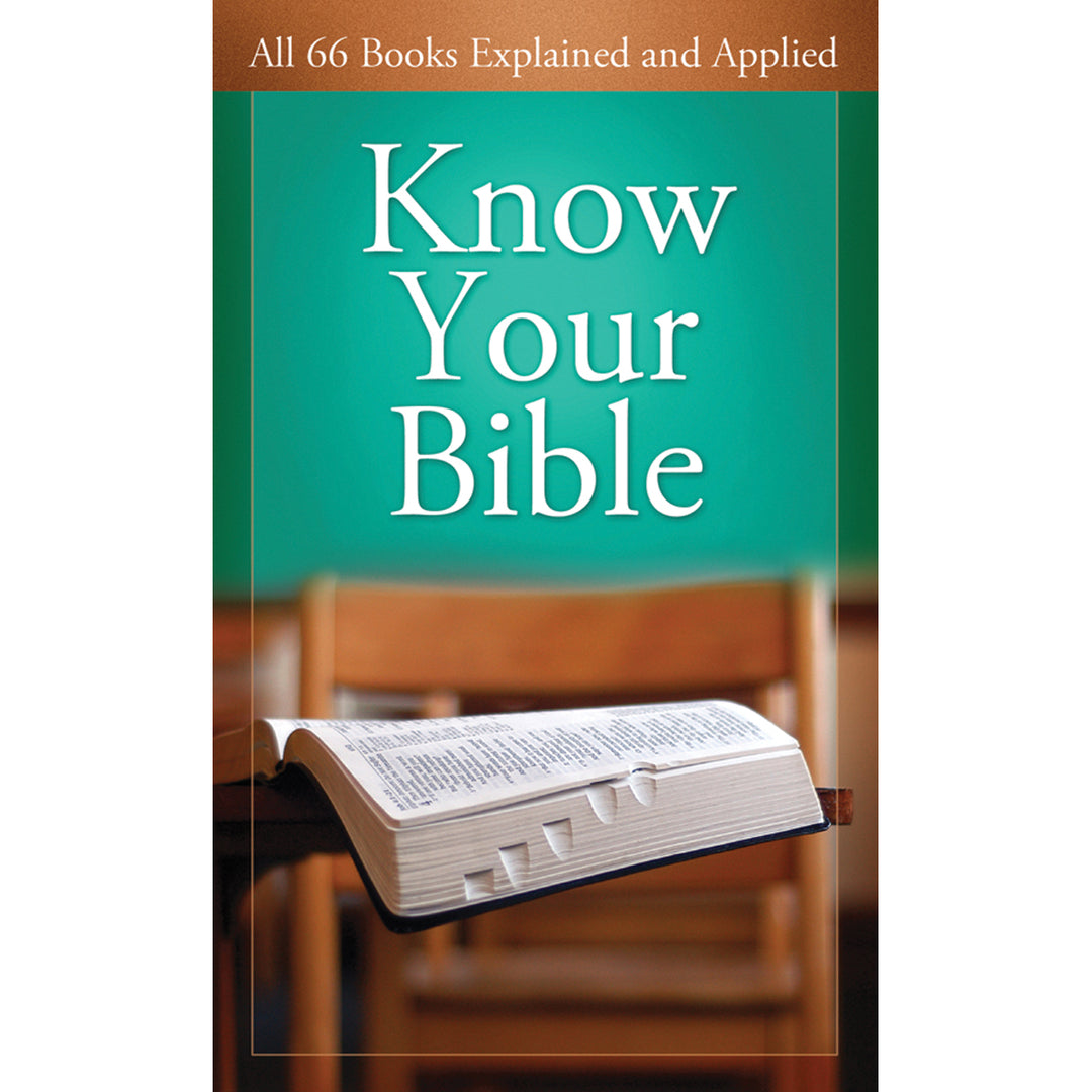Know Your Bible (Value Book)(Mass Market Paperback)