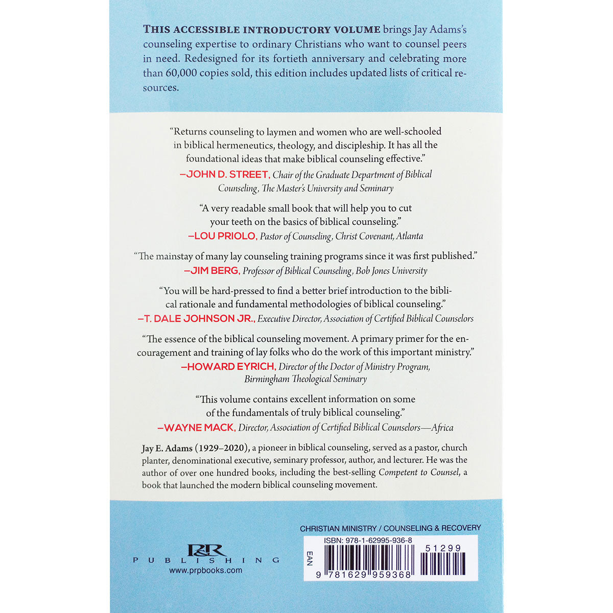 Ready To Restore, New Edition: An Introductory Guide To Biblical Counseling (Paperback)