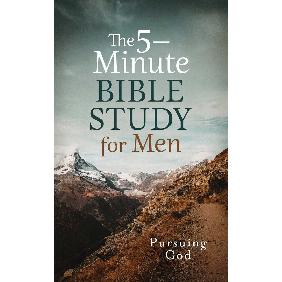 The 5-Minute Bible Study For Men: Pursuing God (Paperback)