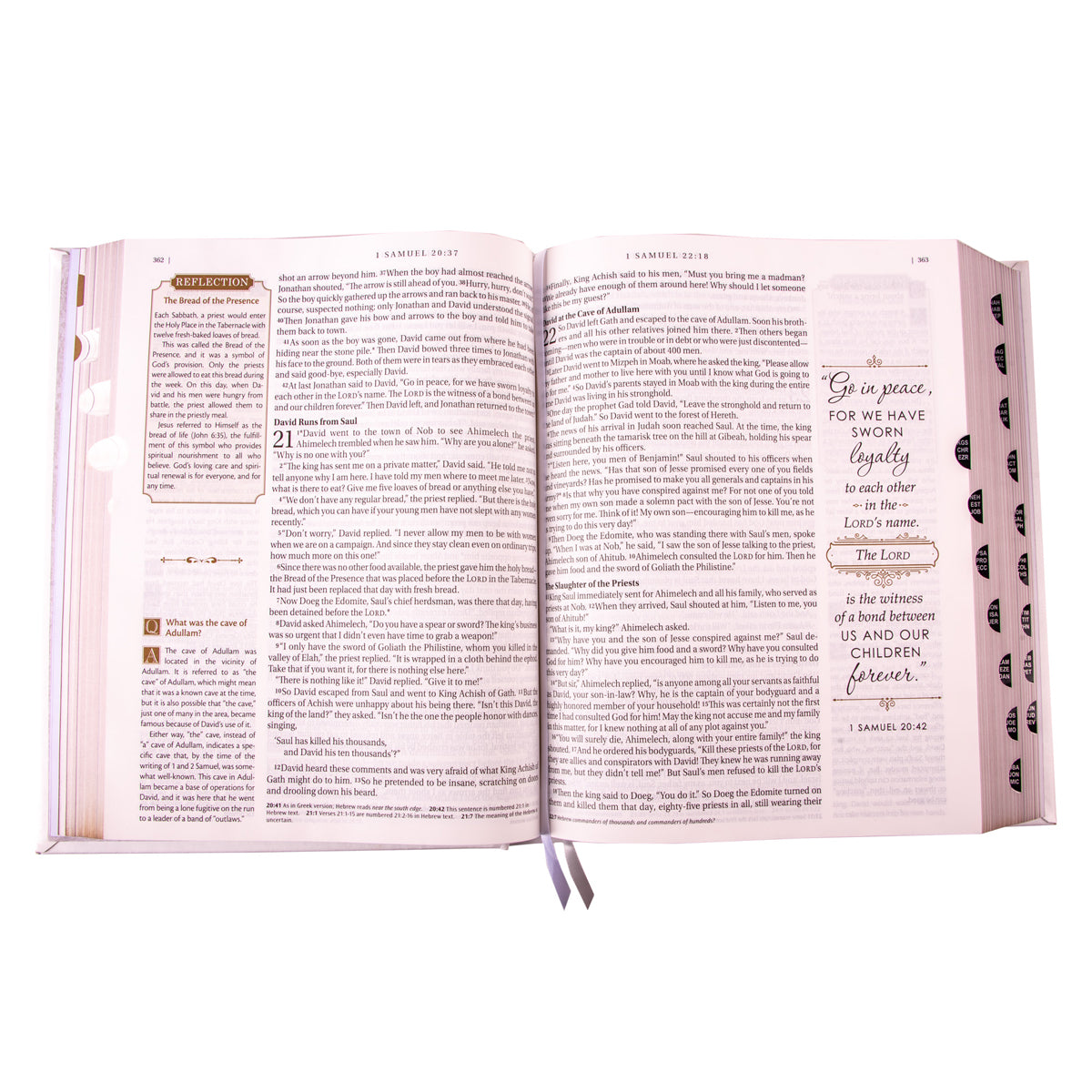 NLT The Family Heritage Bible White Hardcover