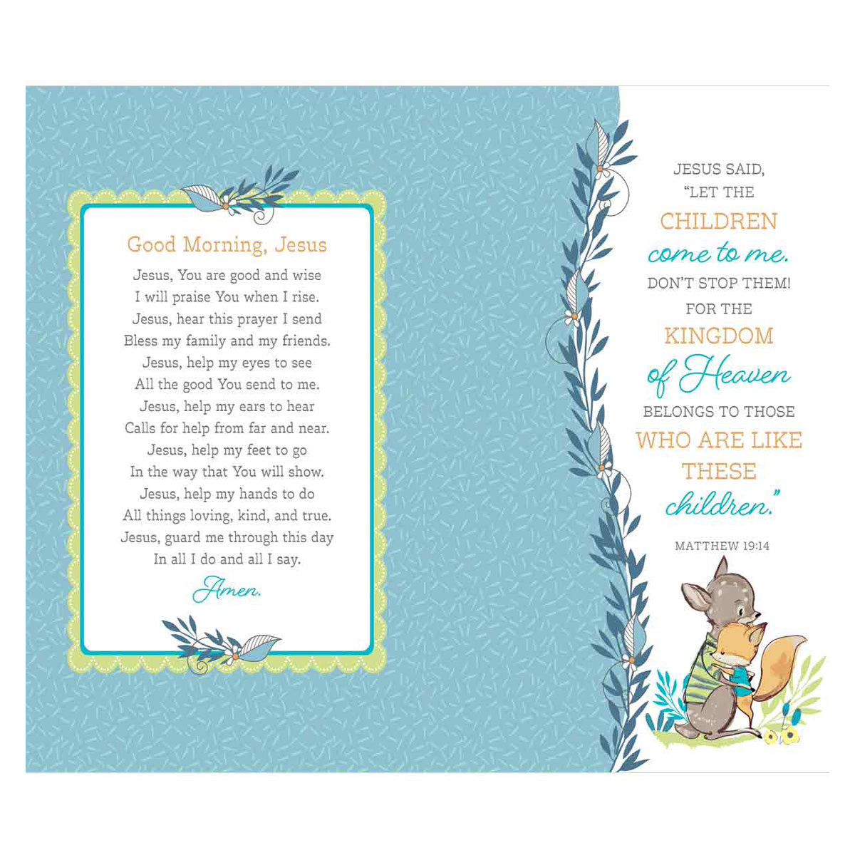 NLT Elephant Hardcover Baby Bible for Boys