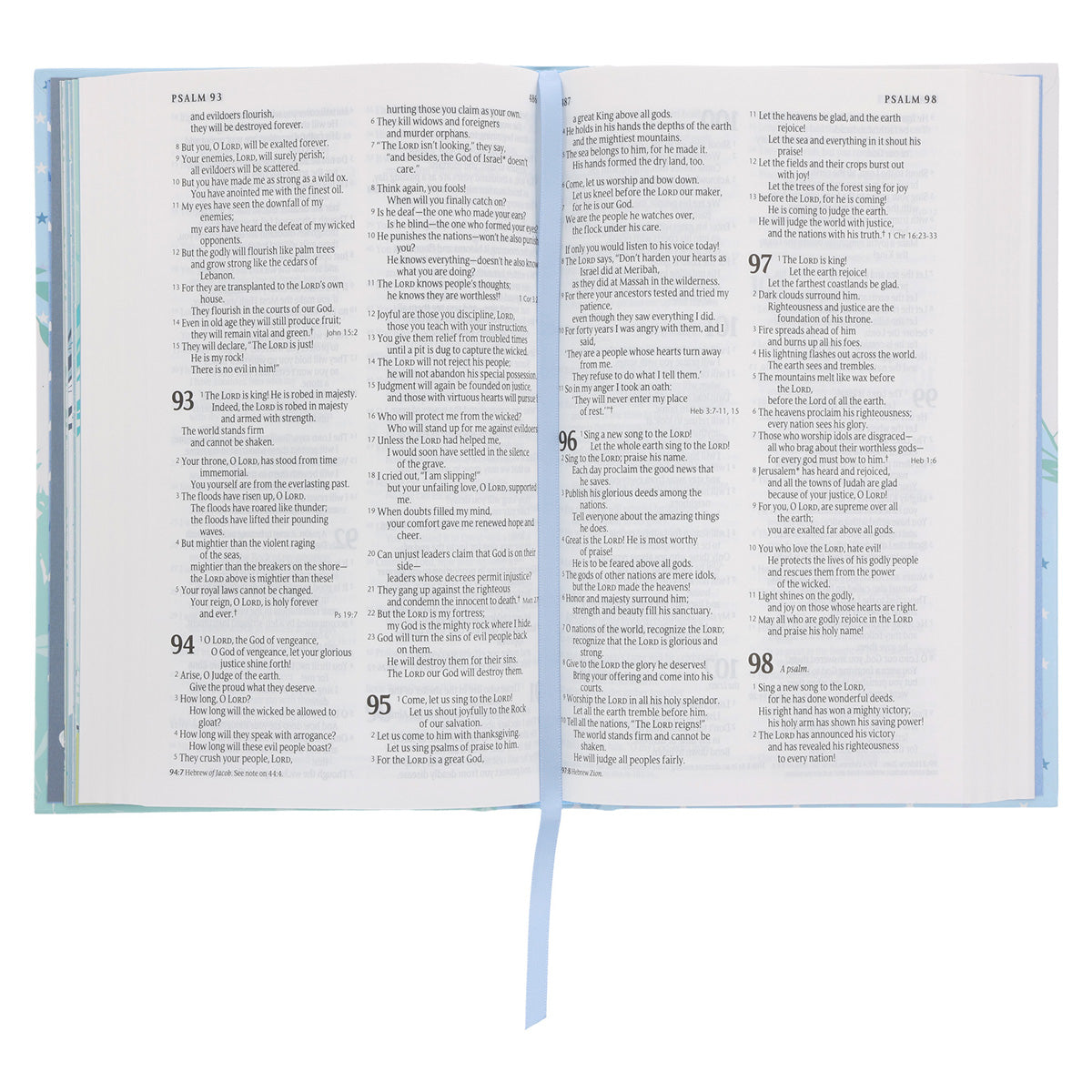 NLT Elephant Hardcover Baby Bible for Boys