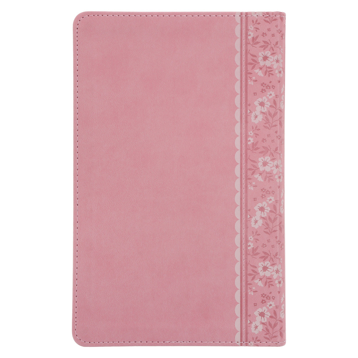 NLT Pink Deer Flexcover Faux Leather Baby Bible for Girls