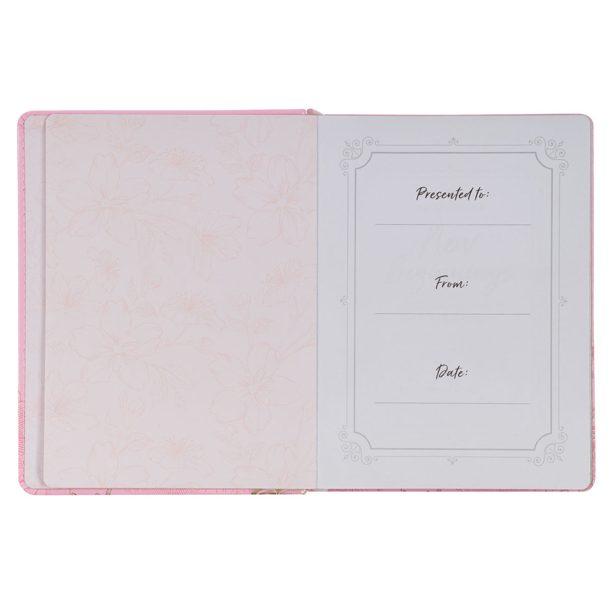 New Beginnings: The Lord's Mercies are New Every Morning - 366 Devotions (Faux Leather)