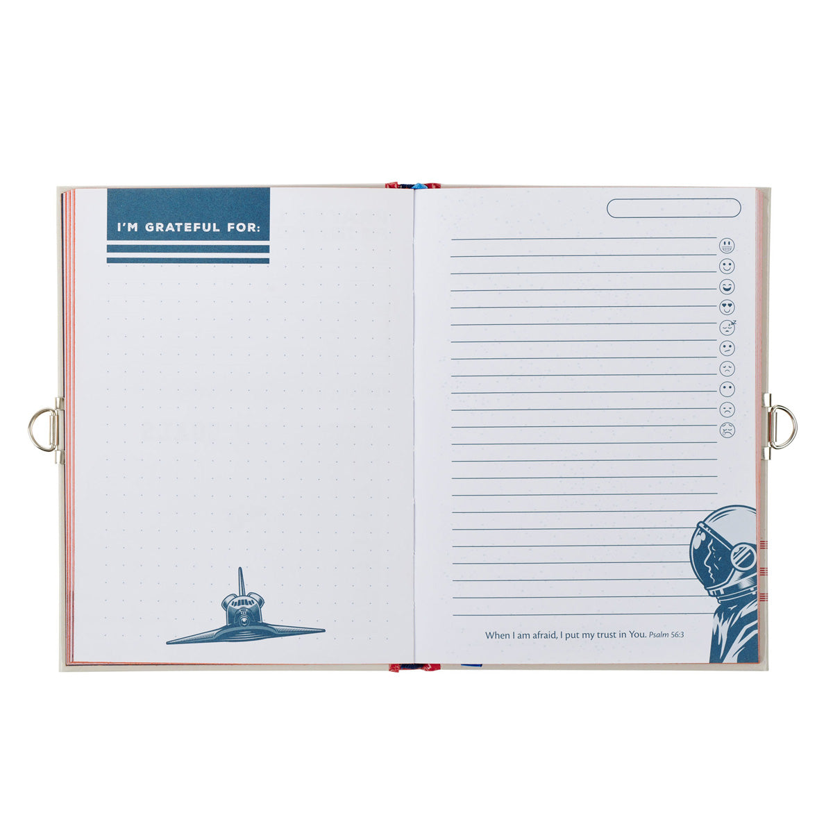 Be Strong, Be Brave, Be Fearless Hardcover Secret Diary with a Lock & Key