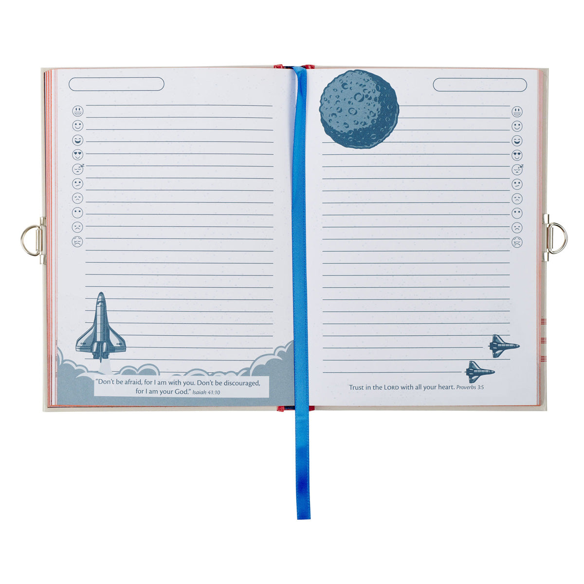 Be Strong, Be Brave, Be Fearless Hardcover Secret Diary with a Lock & Key
