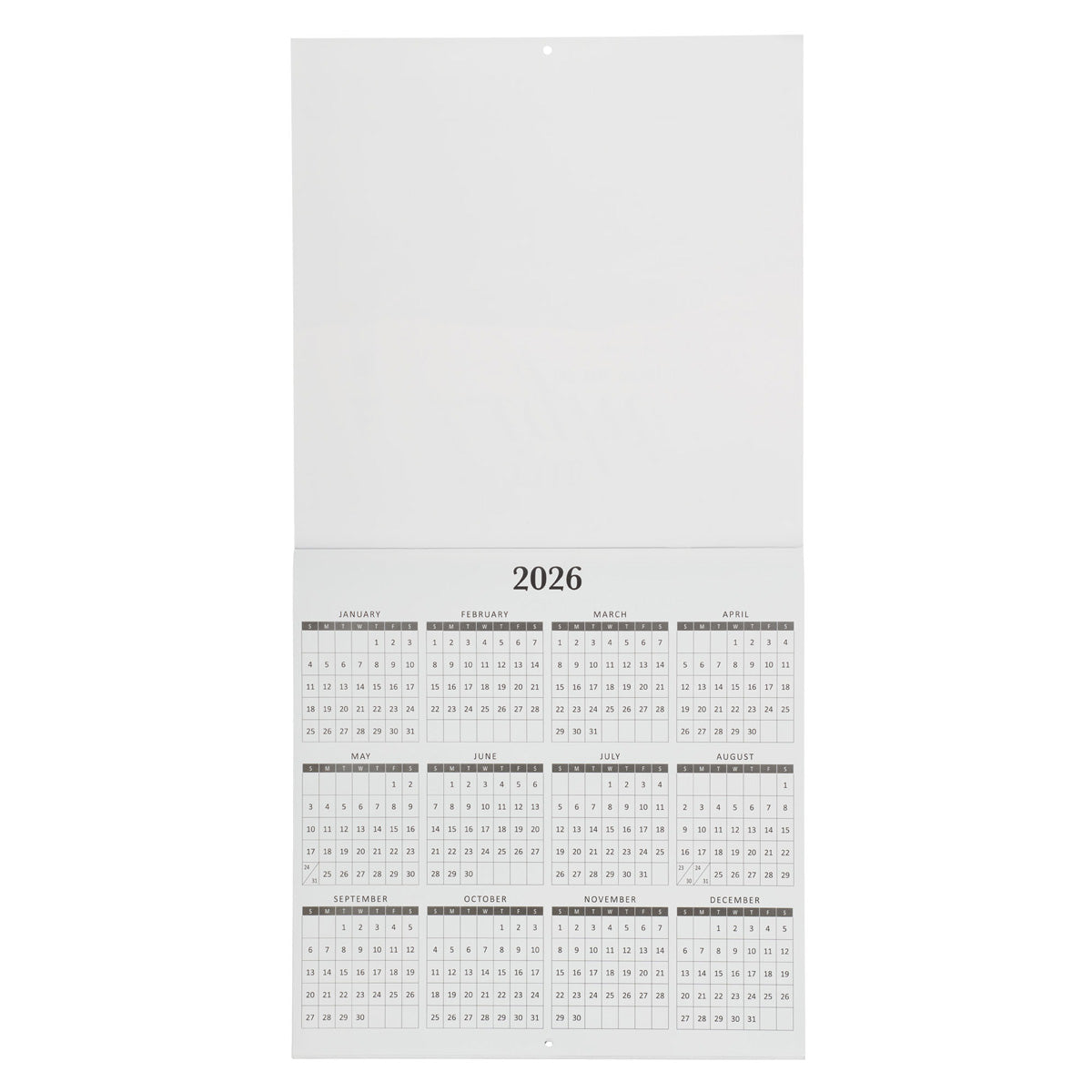 2026 Calendar - I Am the Light of the World