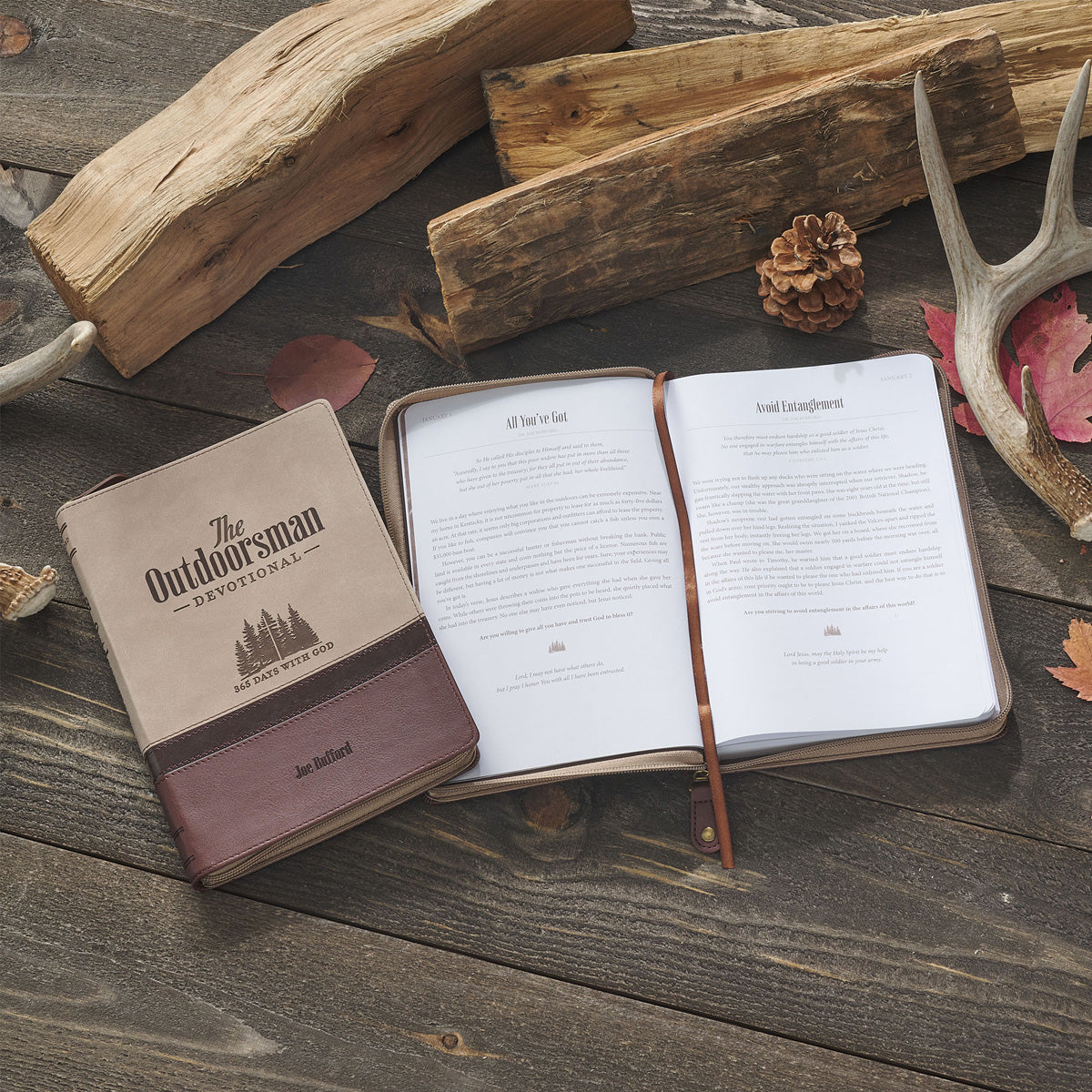 The Outdoorsman Devotional (Imitation Leather)