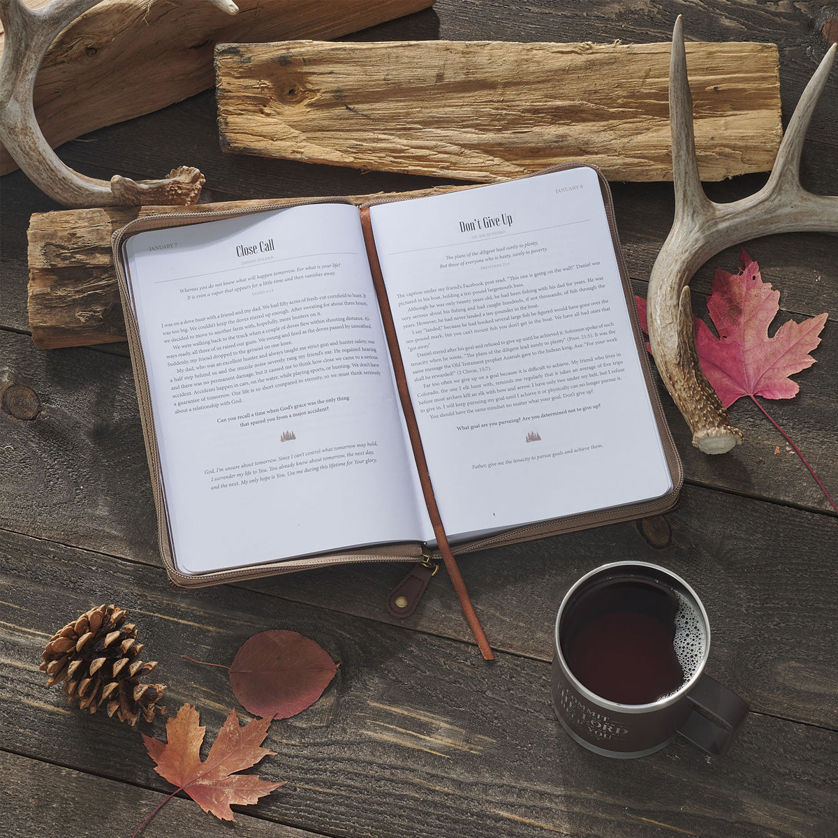 The Outdoorsman Devotional (Imitation Leather)