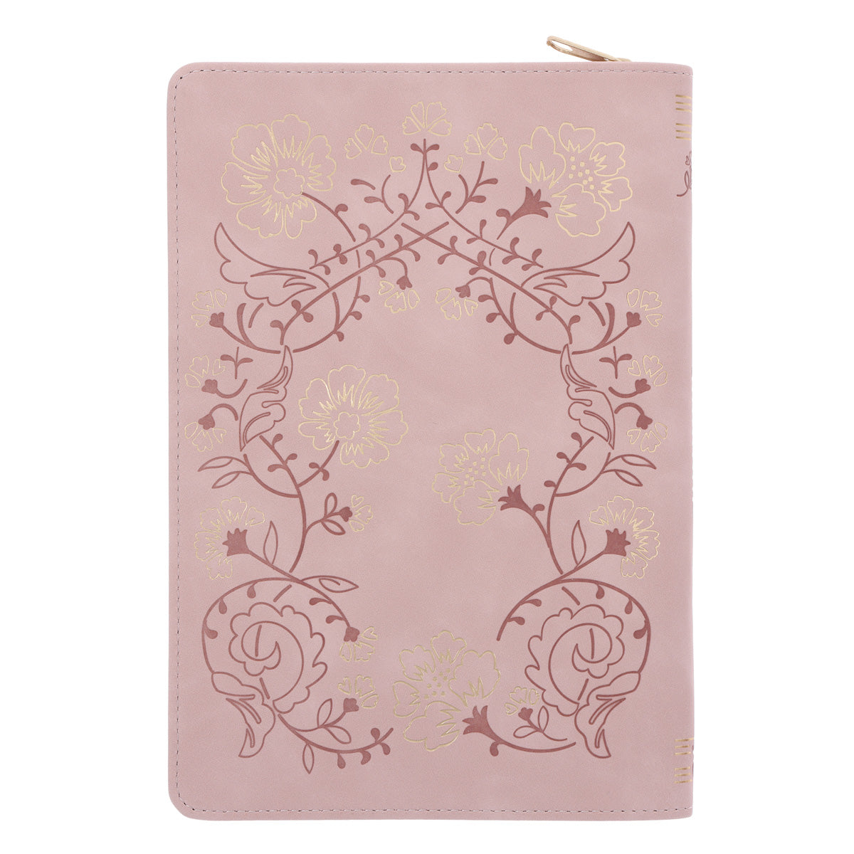 Let Everything That Has Breath Praise the Lord Faux Leather Journal with Zipped Closure