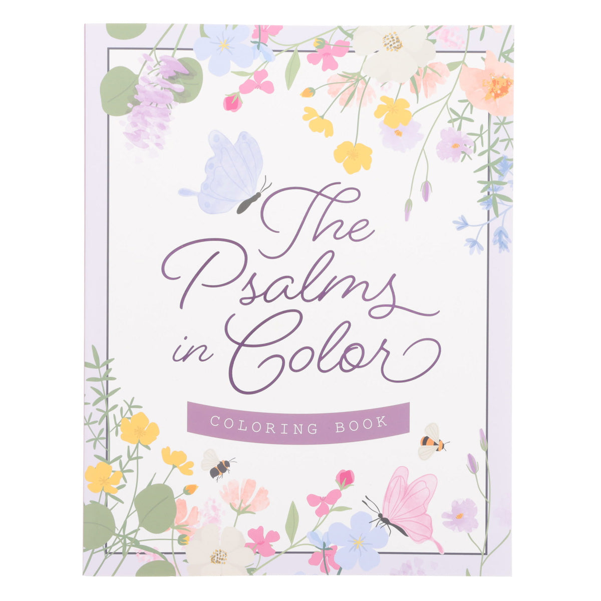 The Psalms in Color Coloring Book (Paperback)