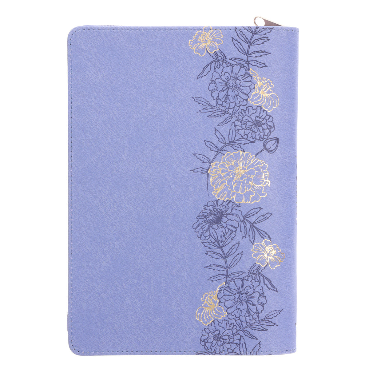 I Know the Plans I Have for You Purple Faux Leather Journal with Zipped Closure