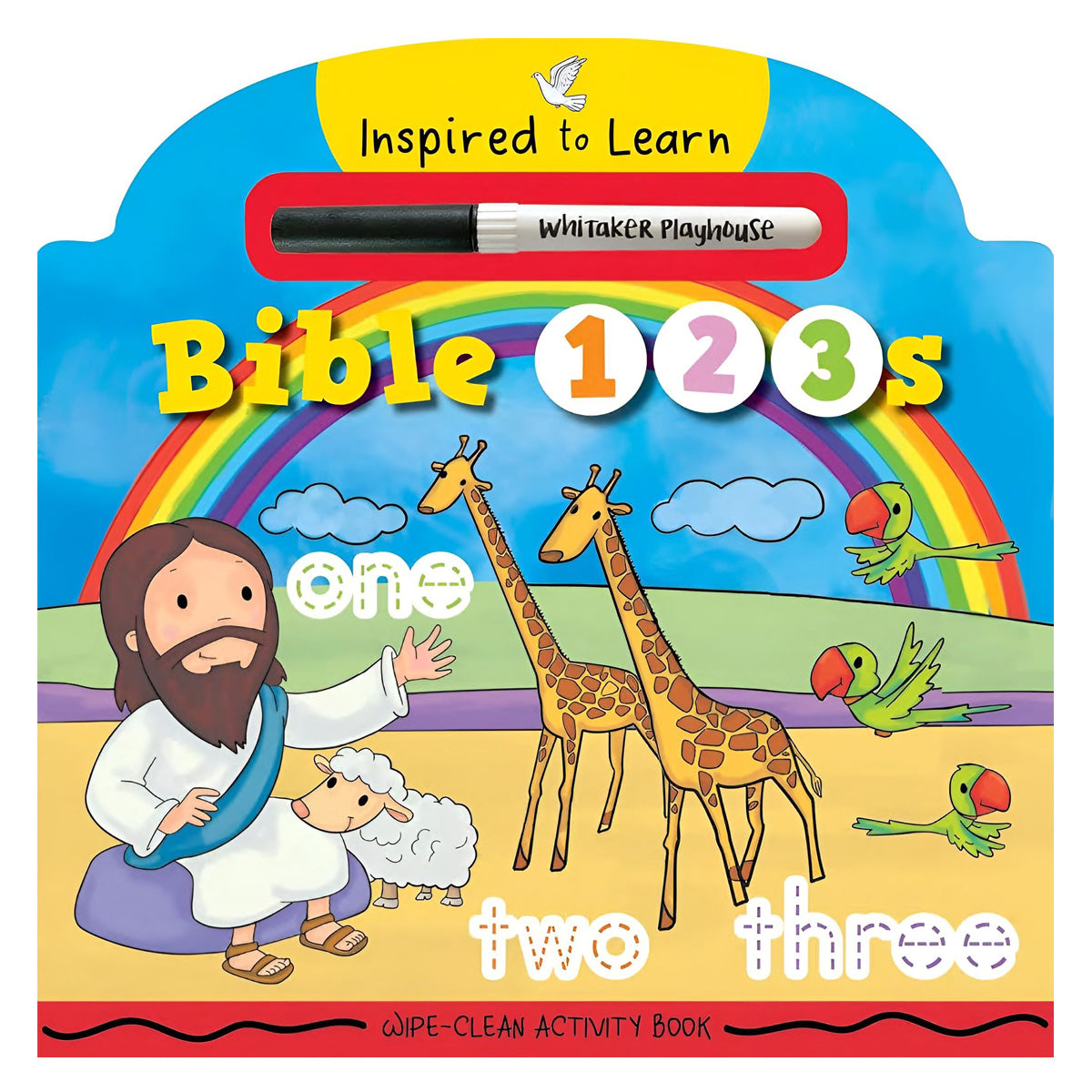 Bible 123's: Wipe-Clean Activity Book (Inspired To Learn)(Board Book)