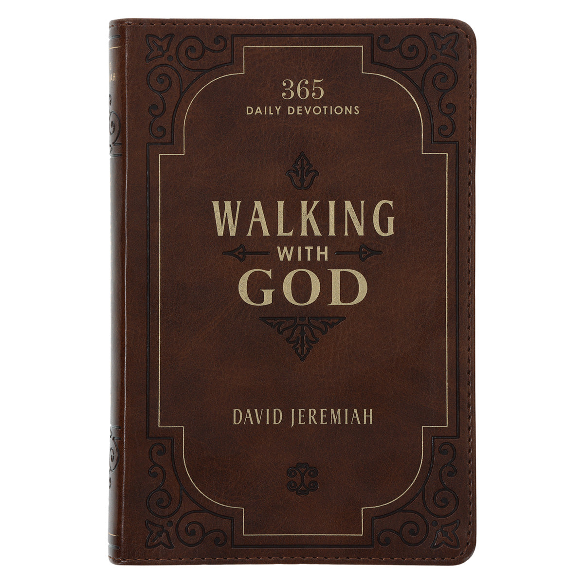 Walking With God: 365 Daily Devotions (Faux Leather)