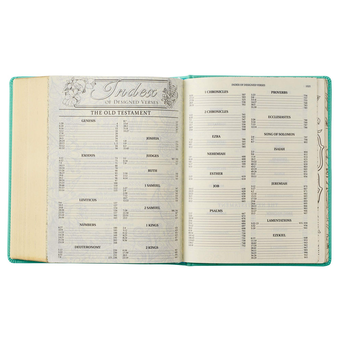KJV Teal Faux Leather Hardcover My Promise Bible