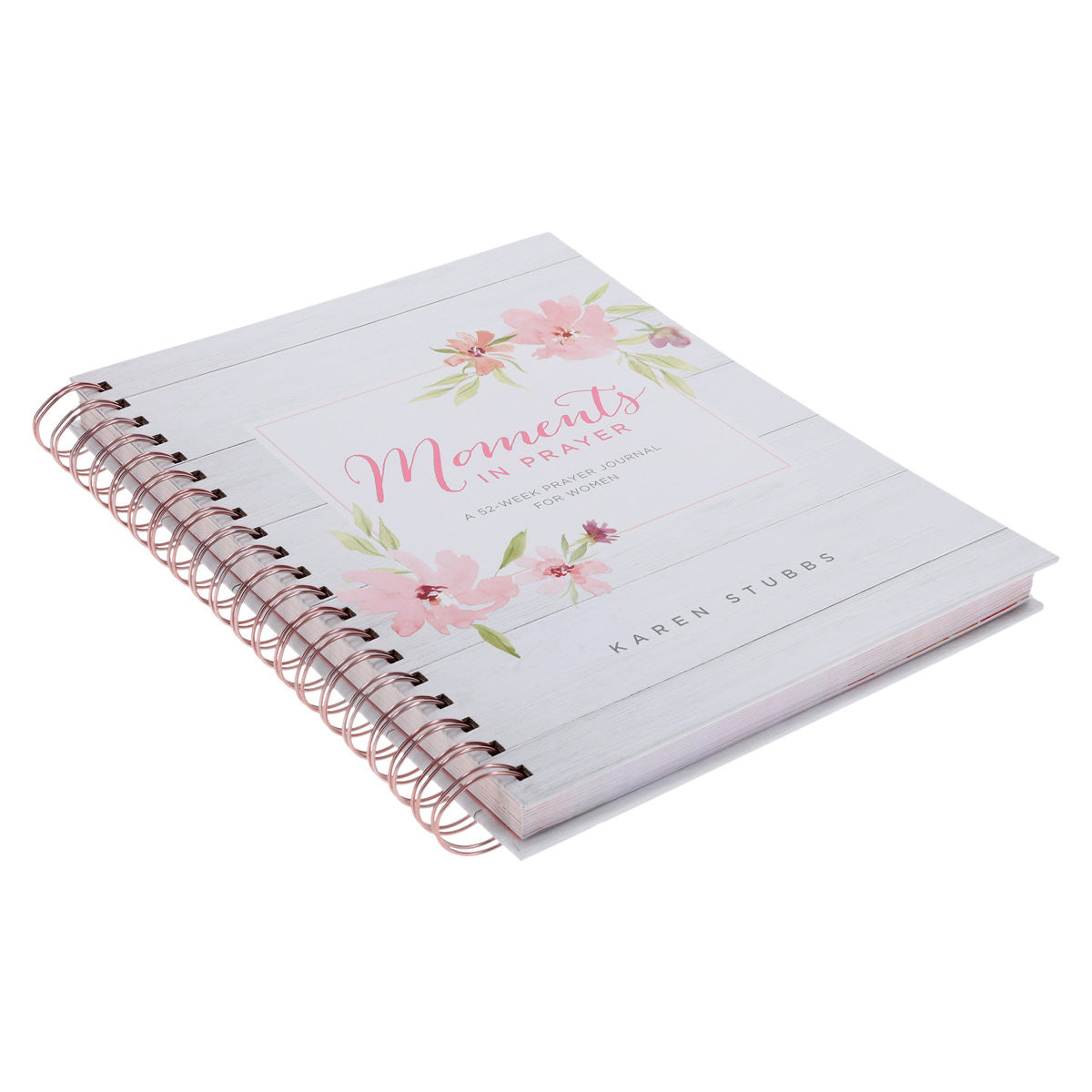 Moments In Prayer: A 52-Week Prayer Journal for Women (Wirebound)