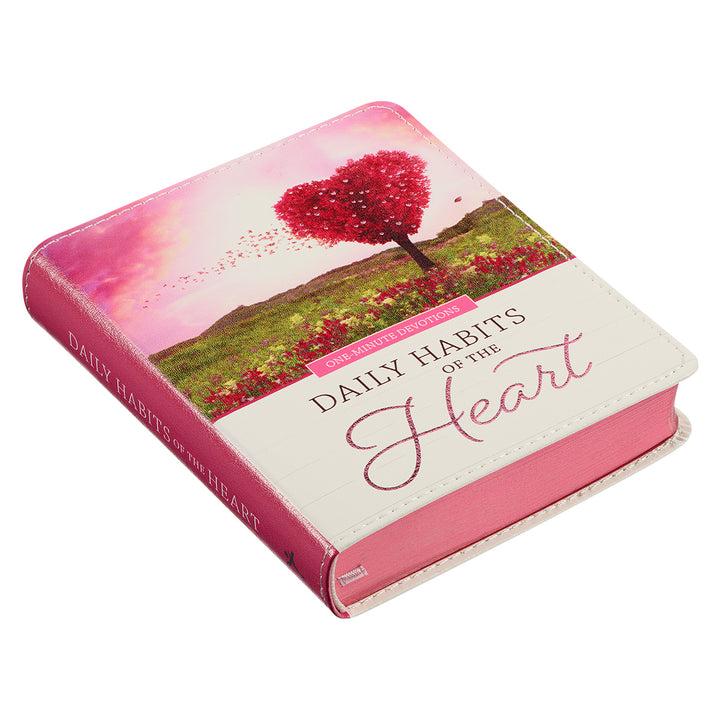 One-Minute Devotions Daily Habits Of The Heart Faux Leather