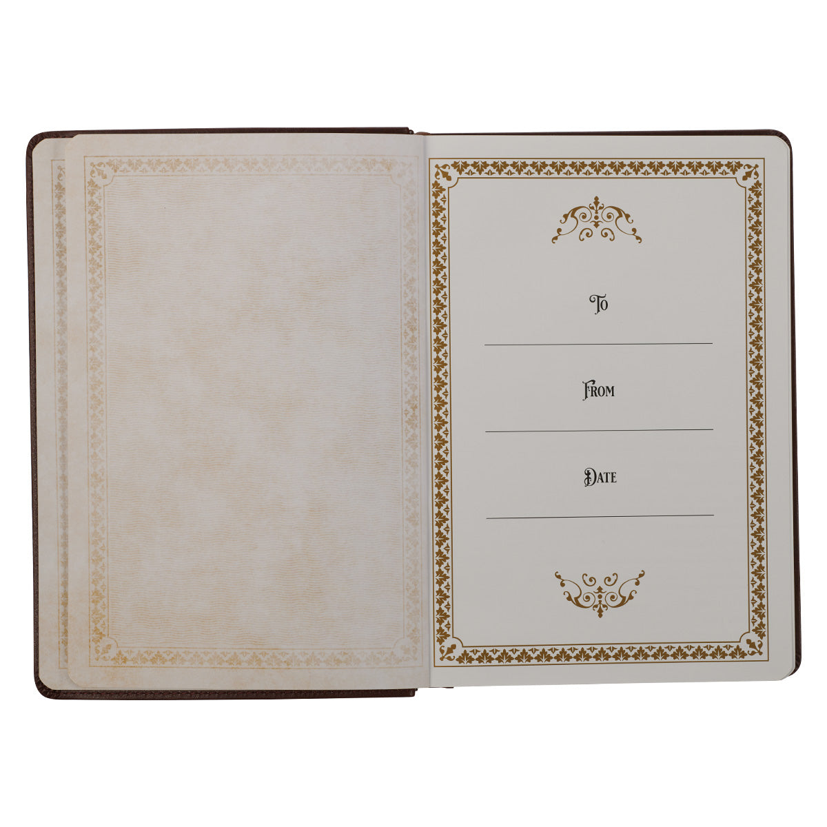 Daily Devotions From The KJV Large Print Faux Leather