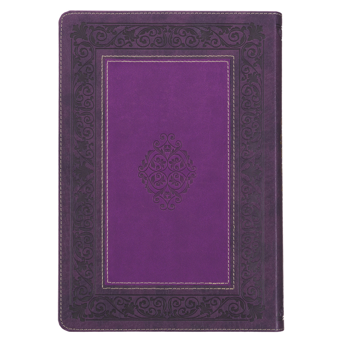 KJV Purple Faux Leather Flexcover Study Bible Large Print