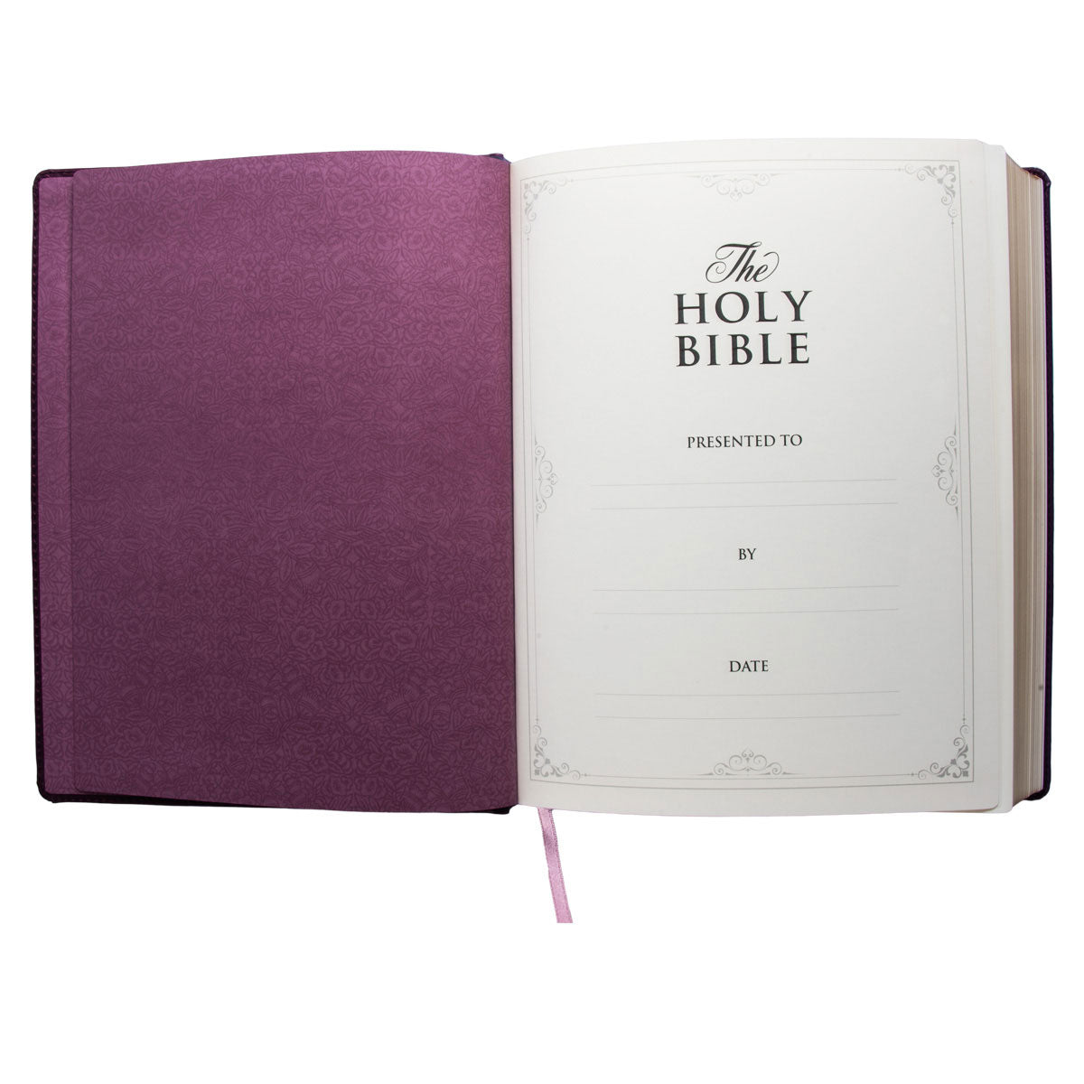 KJV Plum Faux Leather Note-Taking Bible