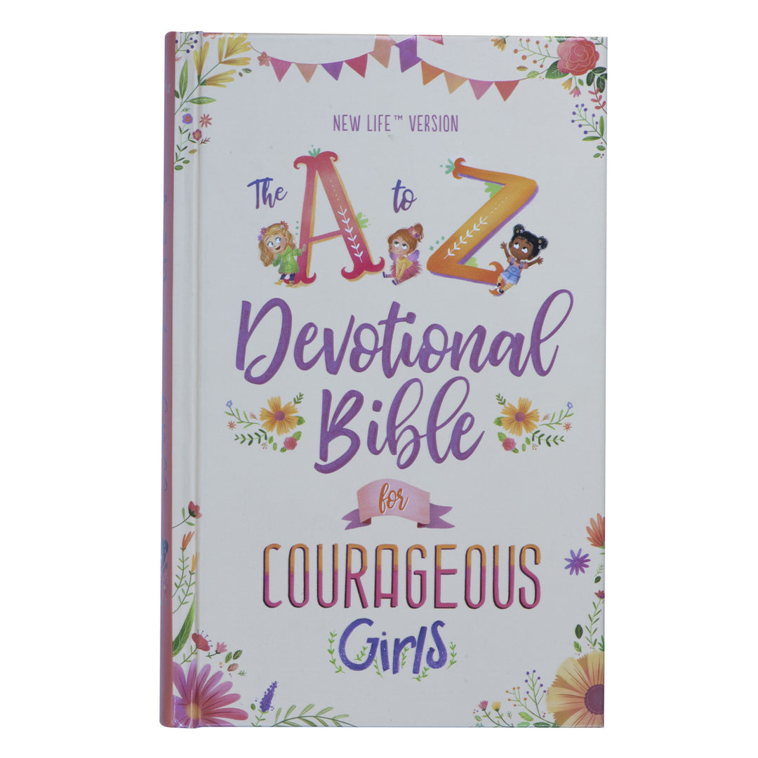 NLV The A To Z Devotional Bible For Courageous Girls (Hardcover)