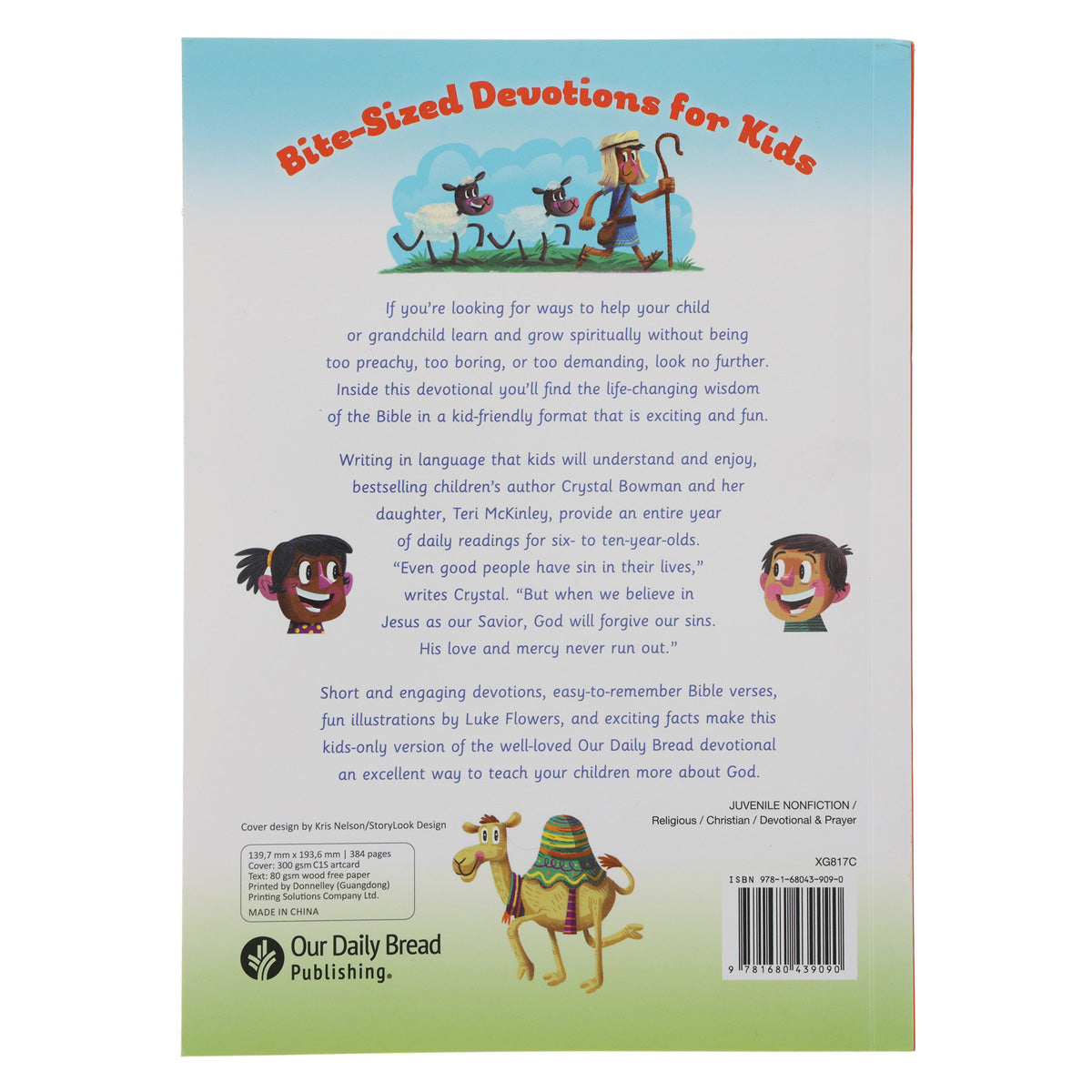 Our Daily Bread for Kids: 365 Meaningful Moments with God Devotions (Paperback)